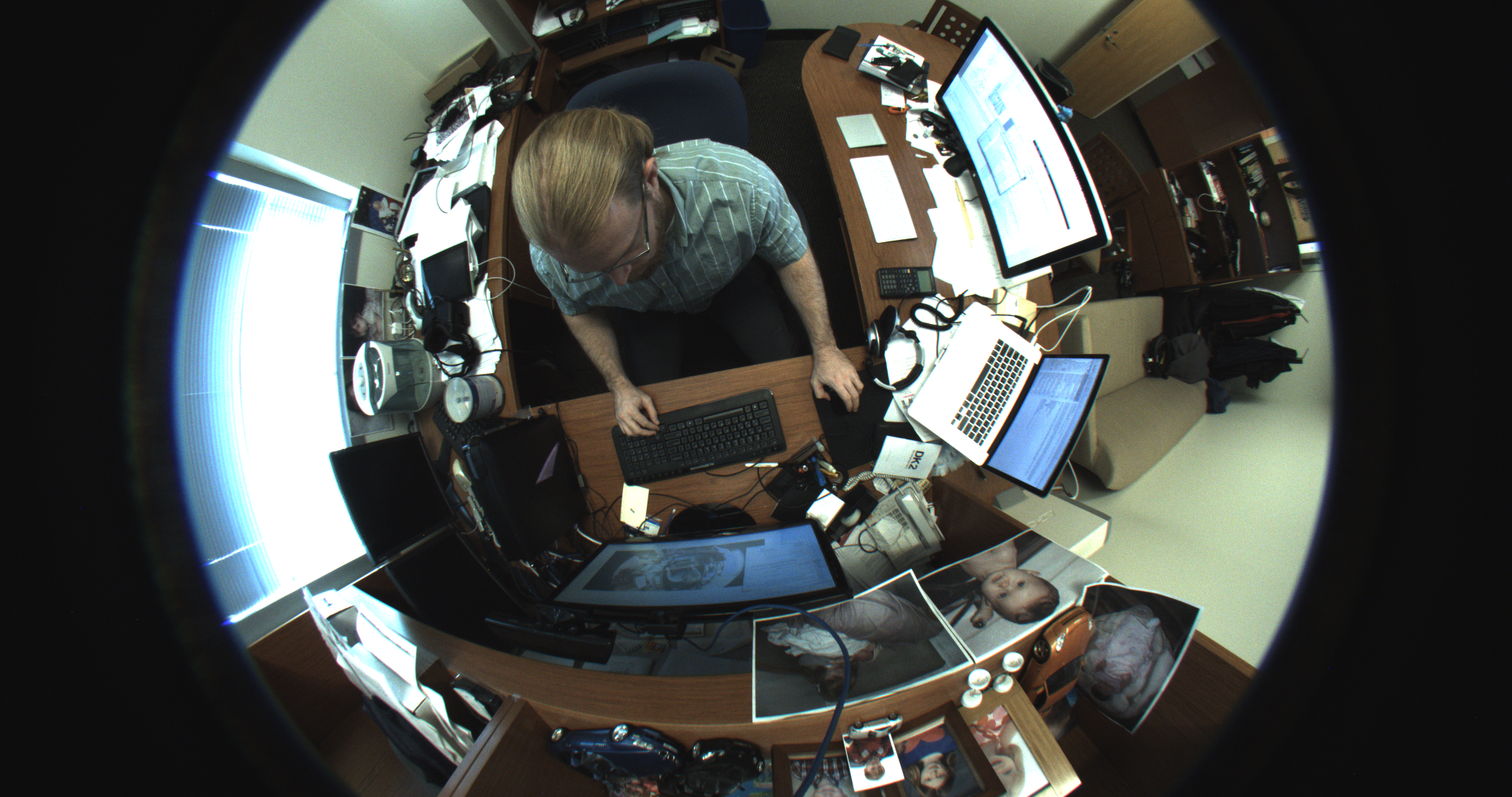 Large fisheye image source