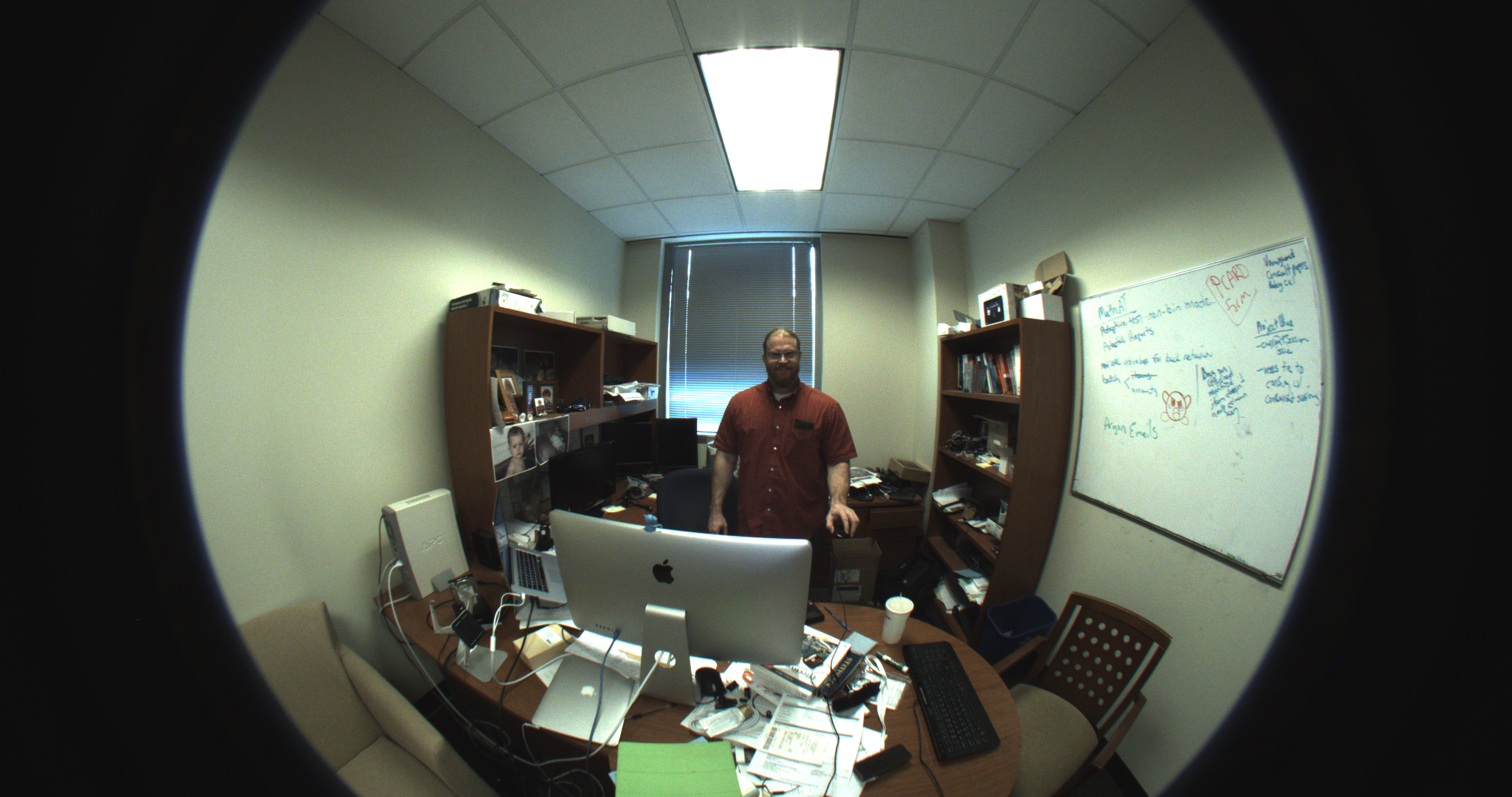 Forward fisheye image source